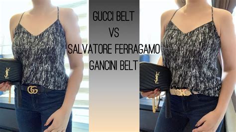 gucci vs ferragamo horsebit|ferragamo vs gucci belt.